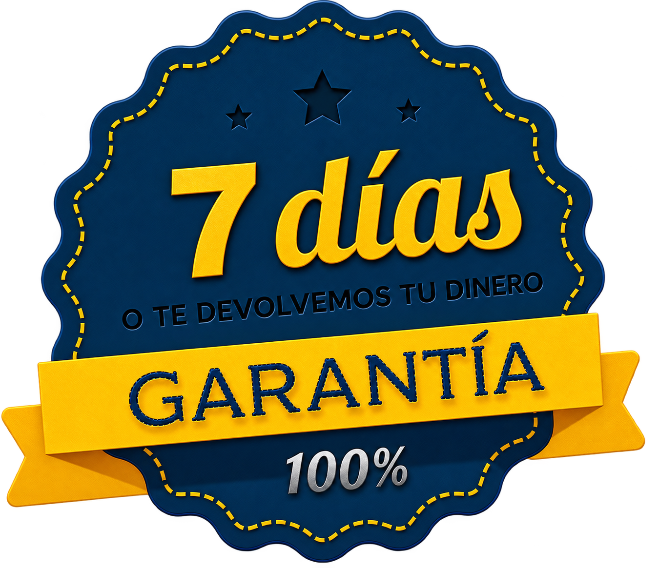 Sello de garantía de 7 días
